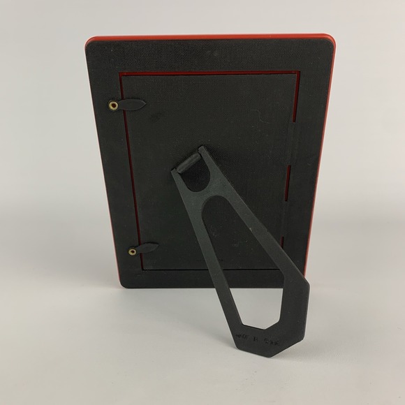 Vintage Plastic Red Ruler Novelty Picture Frame Teacher Student Artist 4x5.75" - Picture 6 of 12